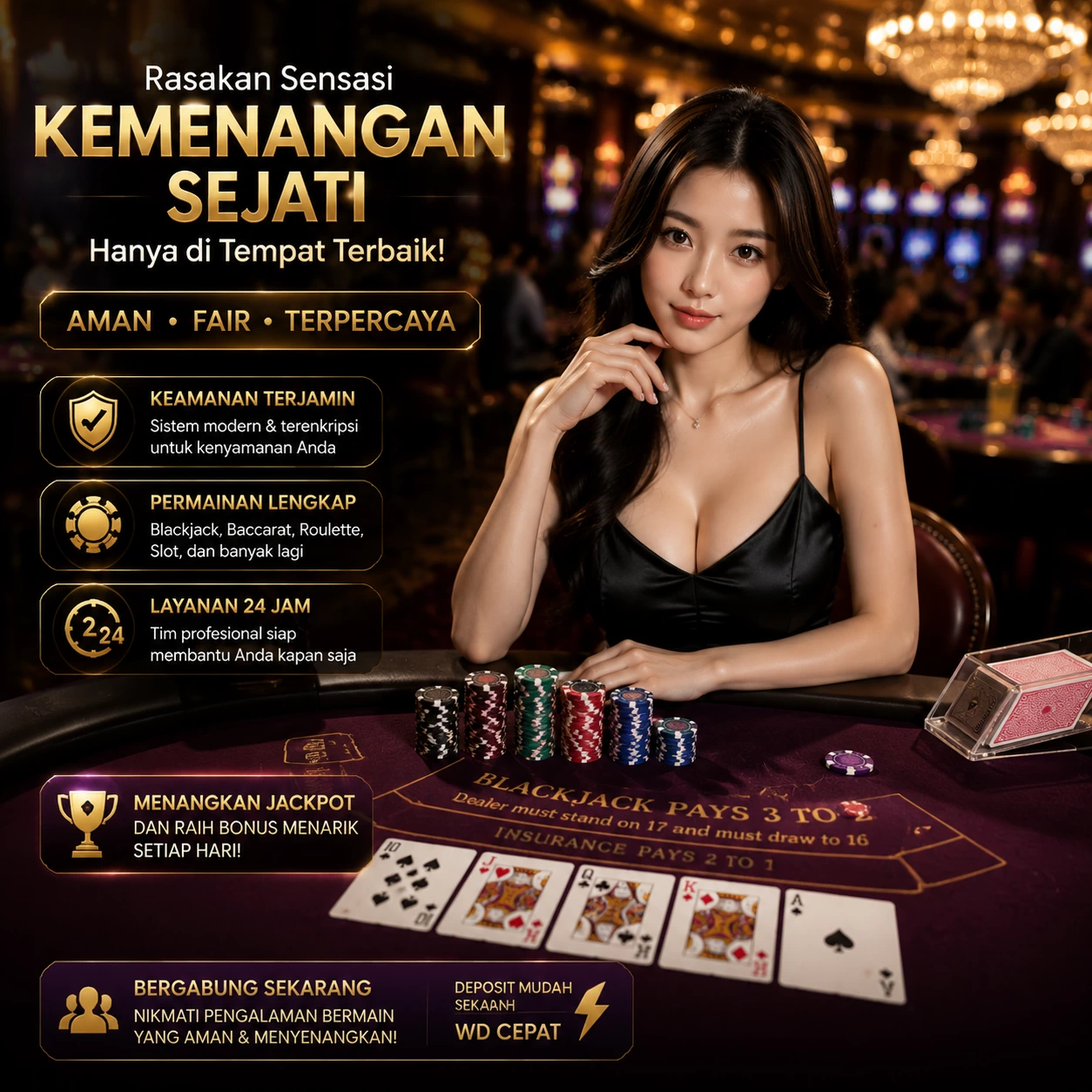 Interface aplikasi setelah instalasi berhasil